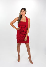 True Red Modal Capsule Dress
