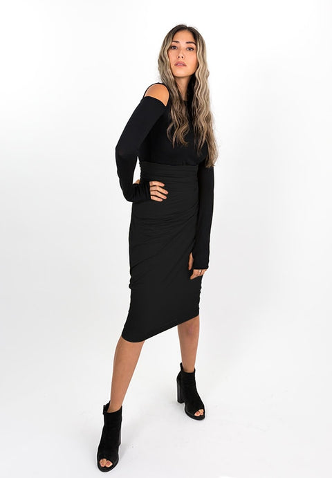 Black Modal Capsule Dress