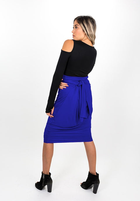 Lapis Blue Modal Capsule Dress