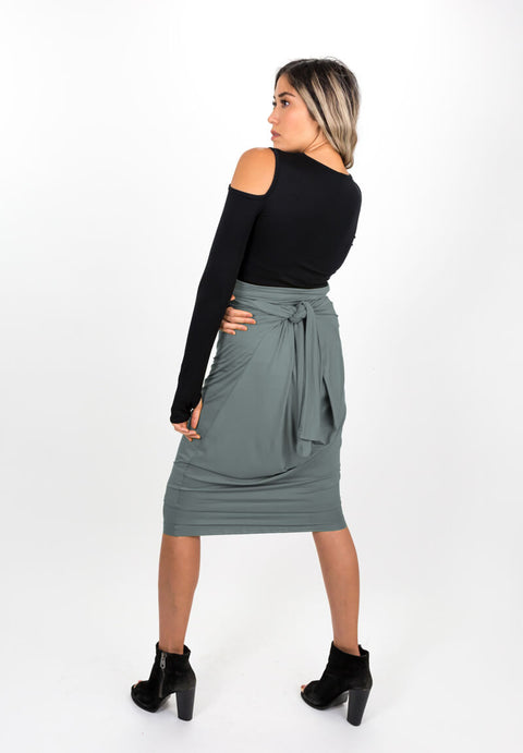 Sage Modal Capsule Dress