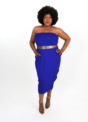 Lapis Blue Modal Capsule Dress