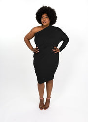 Black Modal Capsule Dress